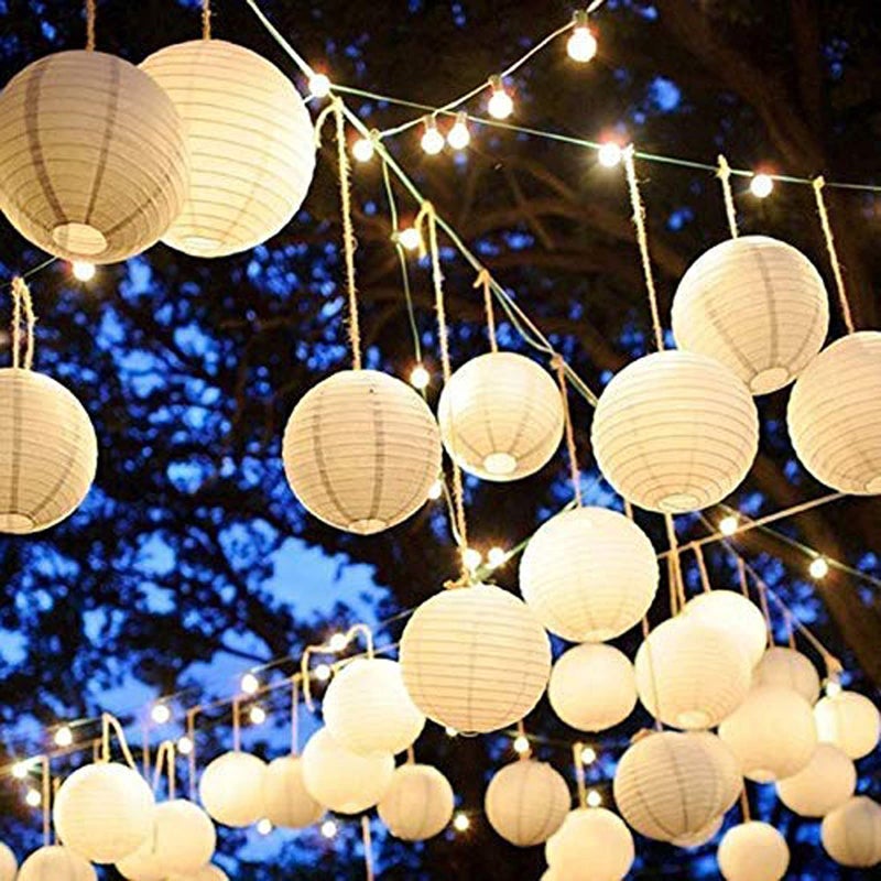 Yizhet أضواء يزهيت 30 حزمة أضواء LED أضواء حفلات أضواء زينة بالون أضواء LED صغيرة أضواء LED مقاومة للماء لأضواء حفلات فوانيس ورقية زفاف هالوين عيد الميلاد مهرجان أضواء خيط (أبيض دافئ) - Image 5